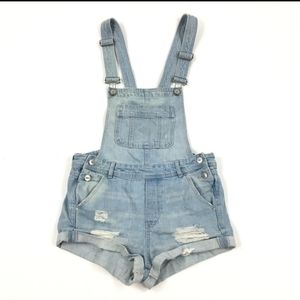 H&M Coachella Overall Shorts